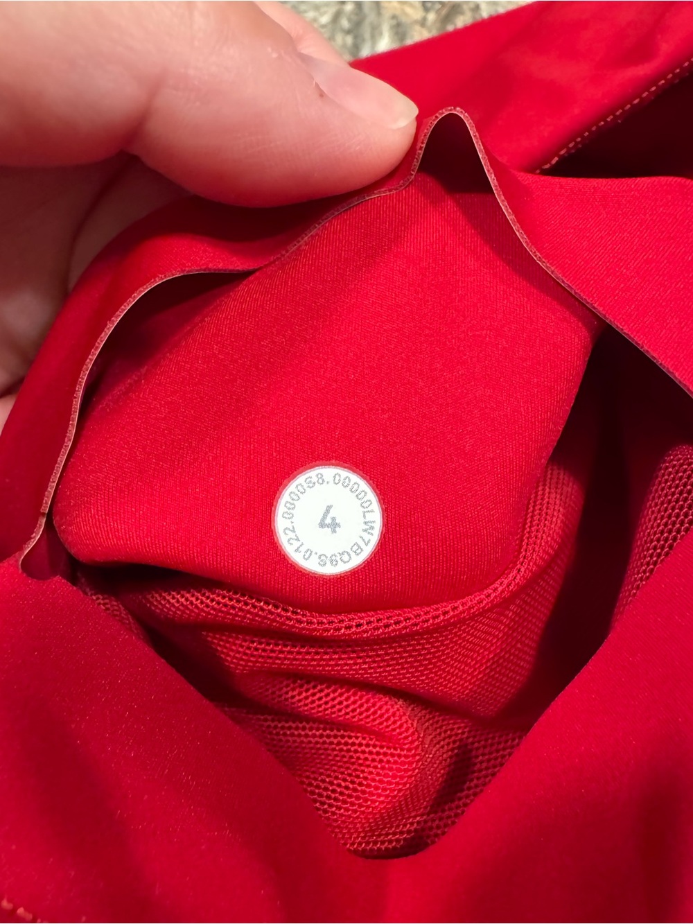 Lululemon bike shorts size 4 - Picture 4 of 6